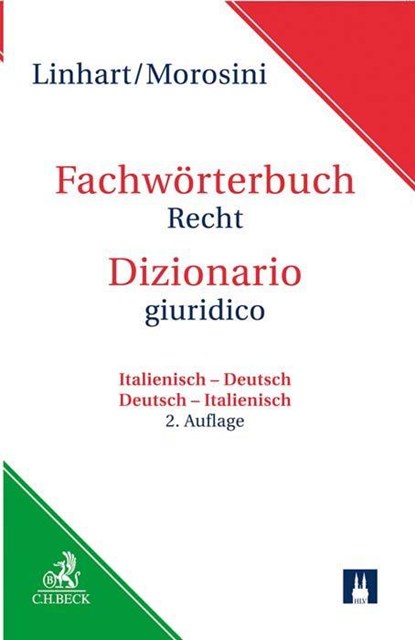 Fachwörterbuch Recht, Karin Linhart ; Federica Morosini - Paperback - 9783406722240