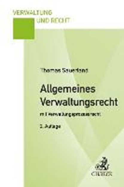 Allgemeines Verwaltungsrecht, SAUERLAND,  Thomas - Paperback - 9783406722950