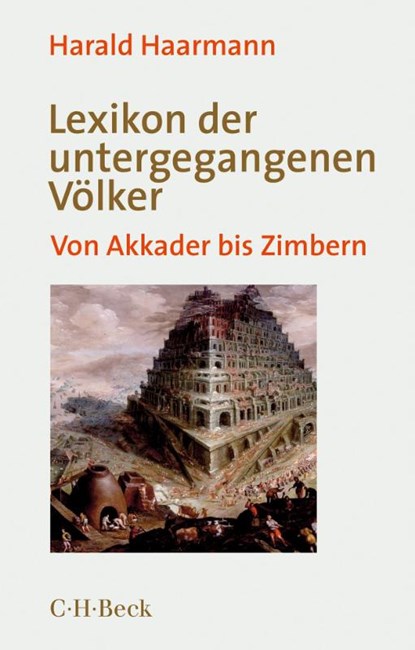 Lexikon der untergegangenen Völker, Harald Haarmann - Paperback - 9783406771392
