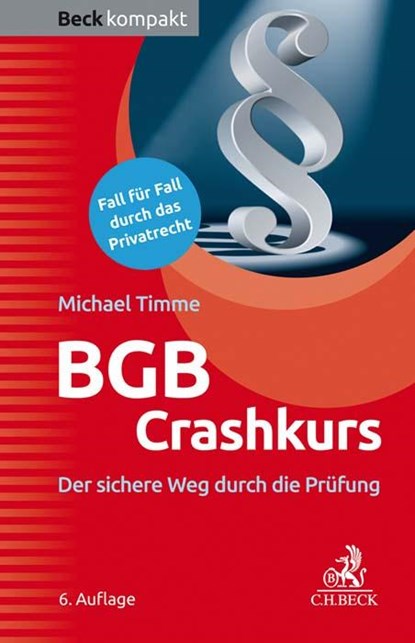 BGB Crashkurs, Michael Timme - Paperback - 9783406773495