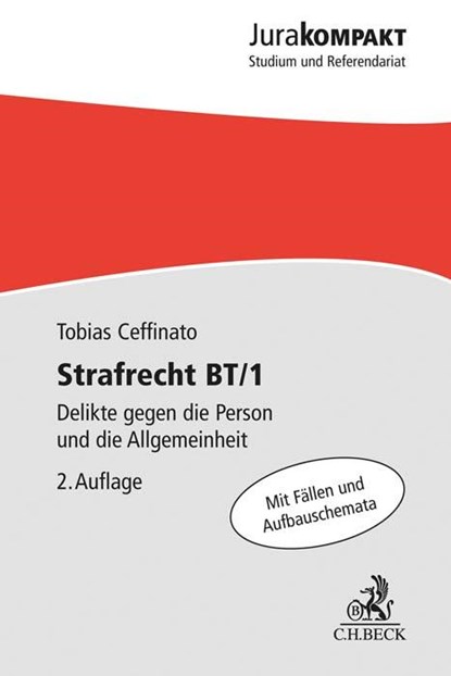 Strafrecht BT/1, Tobias Ceffinato - Paperback - 9783406775963