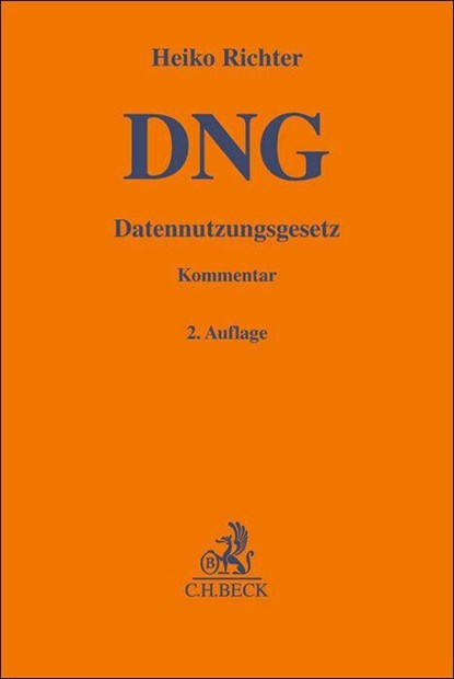 Datennutzungsgesetz, Heiko Richter - Gebonden - 9783406780073