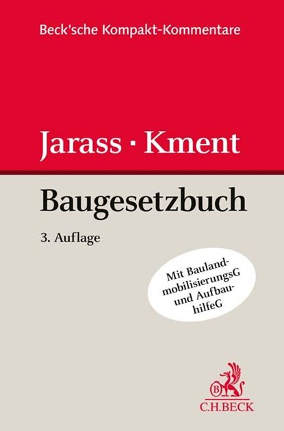 Baugesetzbuch, Hans D. Jarass ; Martin Kment - Gebonden - 9783406785399