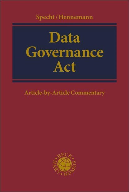 Data Governance Act, Louisa Specht-Riemenschneider ; Moritz Hennemann - Gebonden - 9783406792533