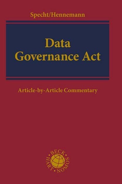 Data Governance Act, Louisa Specht-Riemenschneider ; Moritz Hennemann - Gebonden - 9783406792533