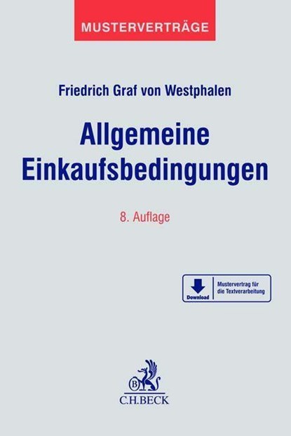 Allgemeine Einkaufsbedingungen, Friedrich Graf von Westphalen - Paperback - 9783406795701