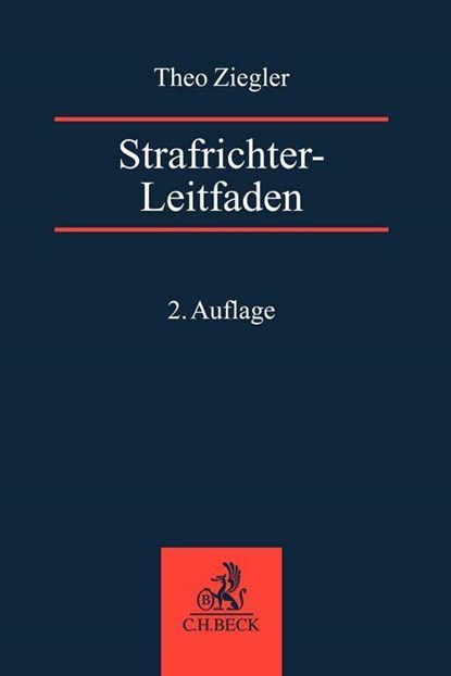Strafrichter-Leitfaden, Theo Ziegler - Paperback - 9783406797002