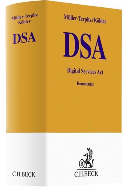 Digital Services Act, Ralf Müller-Terpitz ; Markus Köhler - Gebonden - 9783406798788