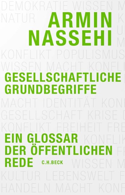 Gesellschaftliche Grundbegriffe, Armin Nassehi - Gebonden - 9783406807671