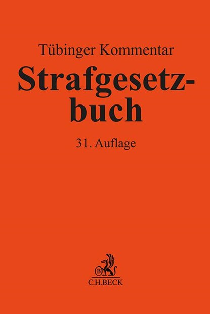 Tübinger Kommentar Strafgesetzbuch. StGB, Jörg Eisele ; Nikolaus Bosch ; Bernd Hecker - Gebonden - 9783406809866