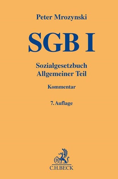 SGB I, Peter Mrozynski - Gebonden - 9783406811661
