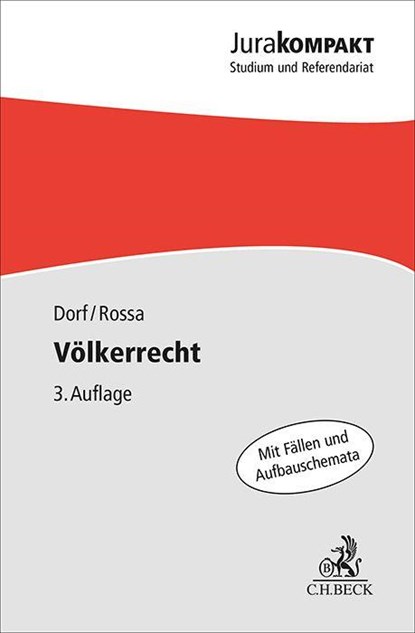 Völkerrecht, Yvonne Dorf ; Elisabeth Rossa - Paperback - 9783406817021