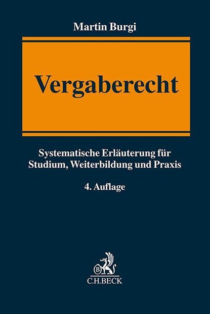 Vergaberecht, Martin Burgi - Paperback - 9783406820816