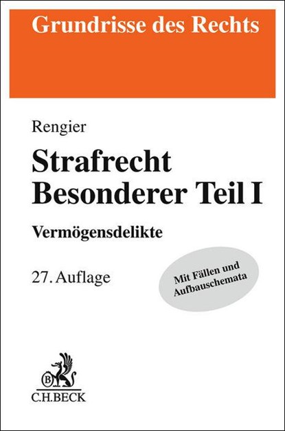 Strafrecht Besonderer Teil I, Rudolf Rengier - Paperback - 9783406825309