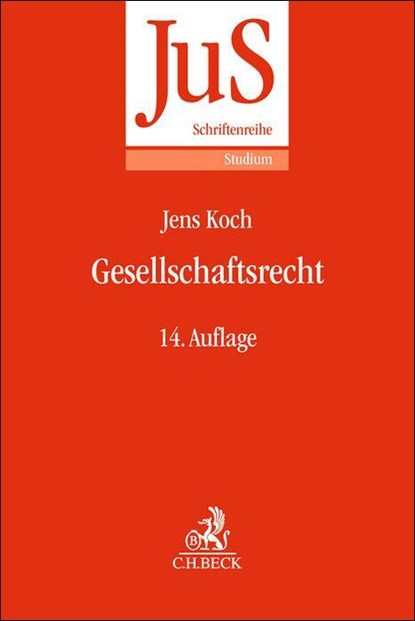 Gesellschaftsrecht, Jens Koch - Paperback - 9783406838989