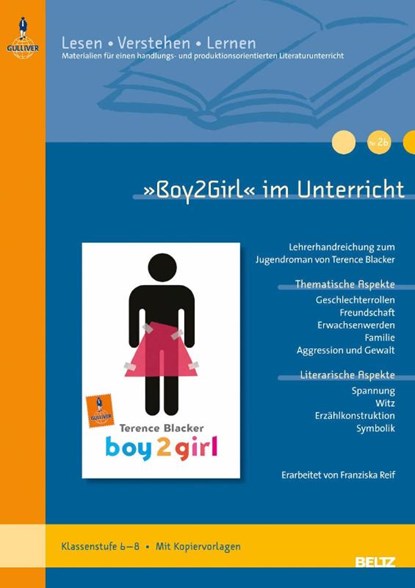 »Boy2Girl« im Unterricht, Franziska Reif - Gebonden - 9783407626226