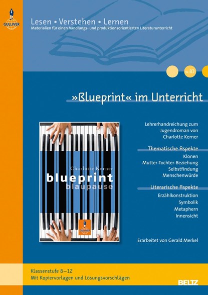 »Blueprint« im Unterricht, Gerald Merkel - Paperback - 9783407627049