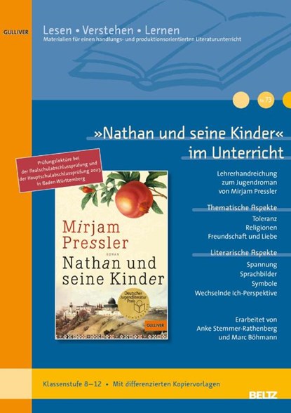 »Nathan und seine Kinder« im Unterricht, Anke Stemmer-Rathenberg - Gebonden - 9783407627131
