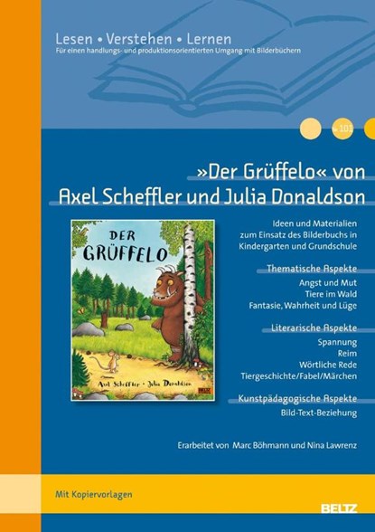 »Der Grüffelo« von Axel Scheffler und Julia Donaldson, Marc Böhmann ; Nina Lawrenz - Paperback - 9783407627896