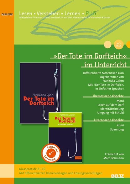 'Der Tote im Dorfteich' im Unterricht PLUS, Marc Böhmann - Gebonden - 9783407720177