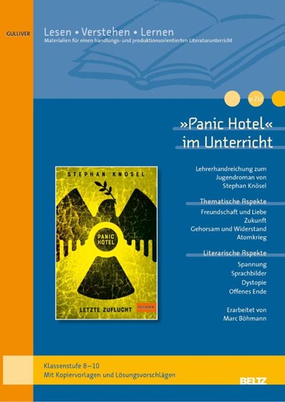 'Panic Hotel' im Unterricht, Marc Böhmann - Gebonden - 9783407720221