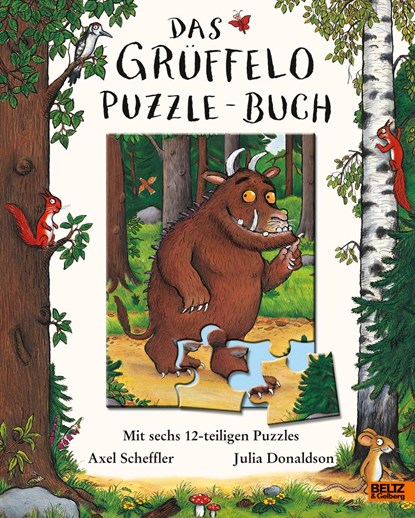 Das Grüffelo-Puzzle-Buch, Axel Scheffler ;  Julia Donaldson - Gebonden - 9783407793201