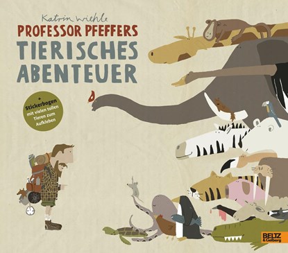 Professor Pfeffers tierisches Abenteuer, Katrin Wiehle - Gebonden - 9783407795915