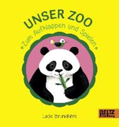 Unser Zoo zum Aufklappen und Spielen, BRUNELLIÈRE,  Lucie - Gebonden - 9783407795953