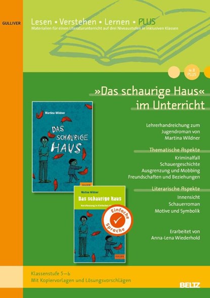 'Das schaurige Haus' im Unterricht, Anna-Lena Wiederhold - Gebonden - 9783407823960
