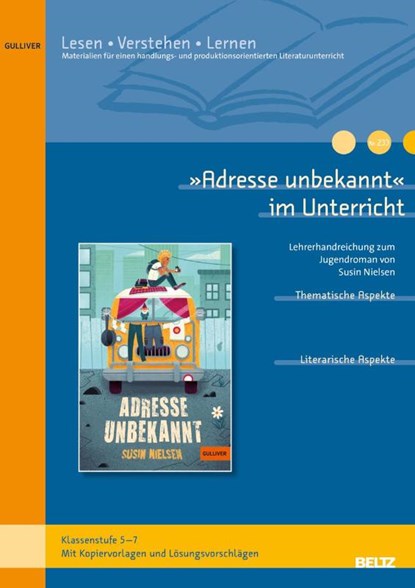 'Adresse unbekannt' im Unterricht, Peter Schallmayer - Gebonden - 9783407824158