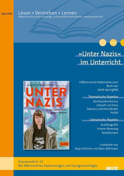 'Unter Nazis' im Unterricht, Anja Schirmer - Gebonden - 9783407824493