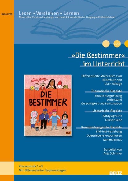 'Die Bestimmer' im Unterricht, Anja Schirmer - Gebonden - 9783407824684