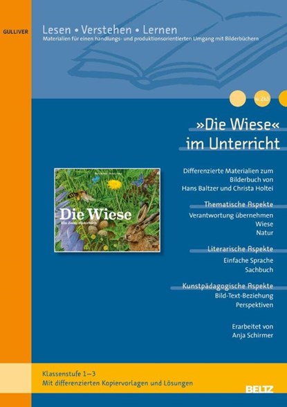 'Die Wiese' von Hans Baltzer und Christa Holtei, Anja Schirmer - Gebonden - 9783407824837