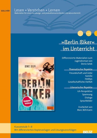 'Berlin Biker' im Unterricht, Marc Böhmann - Gebonden - 9783407824851