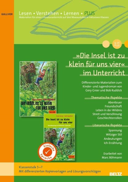 'Die Insel ist zu klein für uns vier' im Unterricht, Marc Böhmann - Gebonden - 9783407824868