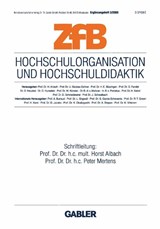 Hochschulorganisation Und Hochschuldidaktik - Horst Albach ; Peter Mertens - 9783409139601