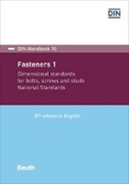 Fasteners 1, niet bekend - Paperback - 9783410273578