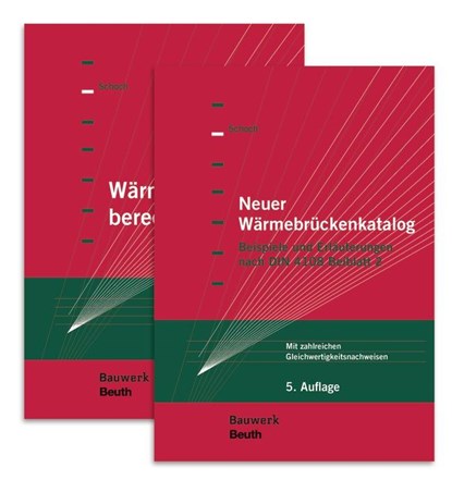Neuer Wärmebrückenkatalog + Wärmebrückenberechnung, Torsten Schoch - Paperback - 9783410281153