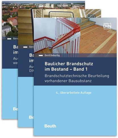 Baulicher Brandschutz im Bestand: 1 - 3, Gerd Geburtig - Paperback - 9783410292548