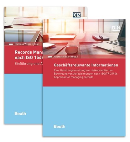 Paket Geschäftsrelevante Informationen und Records Management, Wolfgang Krogel ; Andreas Köller ; Angela Schreyer ; Steffen Schwalm - Paperback - 9783410306047