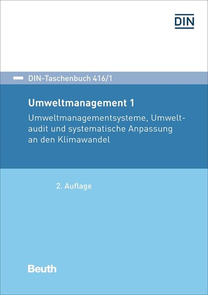 Umweltmanagement 1, niet bekend - Paperback - 9783410308164