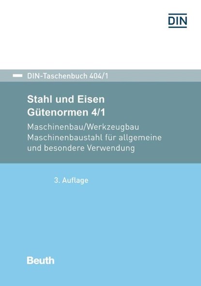 Stahl und Eisen: Gütenormen 4/1, DIN e. V. - Paperback - 9783410315780