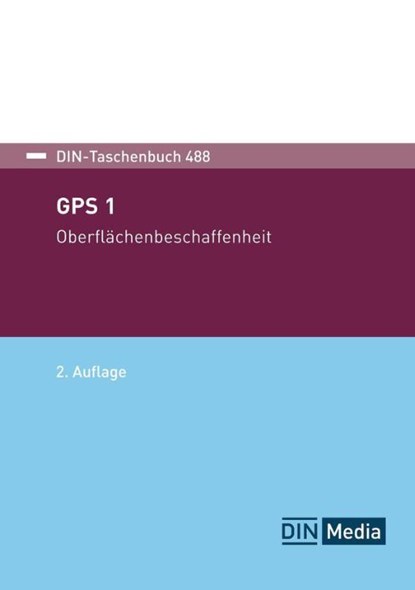 DIN-Taschenbuch 488, DIN e. V. - Paperback - 9783410316596