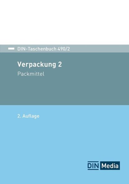 Verpackung 2, DIN e. V. - Paperback - 9783410381143