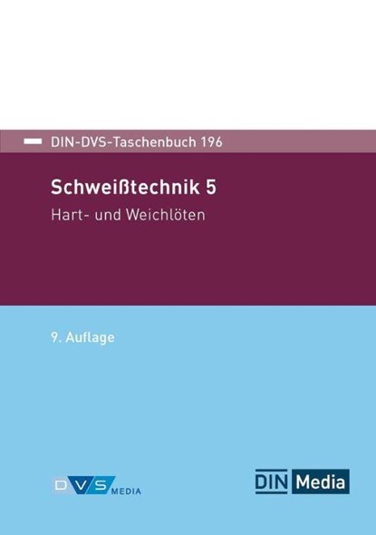 DIN-DVS-Taschenbuch 196, DIN e. V. ; DVS Media GmbH - Paperback - 9783410398615