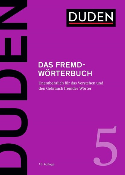 Das Fremdwörterbuch, Dudenredaktion - Gebonden - 9783411040636