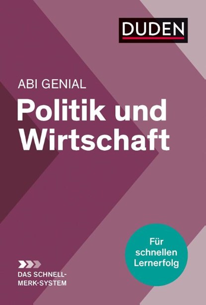 Abi genial Politik und Wirtschaft: Das Schnell-Merk-System, Peter Jöckel ; Heinz-Josef Sprengkamp ; Jessica Schattschneider - Paperback - 9783411708352