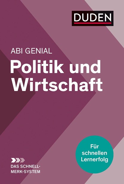Abi genial Politik und Wirtschaft: Das Schnell-Merk-System, Peter Jöckel ;  Heinz-Josef Sprengkamp ;  Jessica Schattschneider - Paperback - 9783411708352
