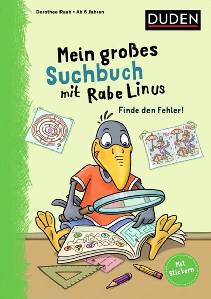 Mein großes Suchbuch mit Rabe Linus, Dorothee Raab - Paperback - 9783411720002