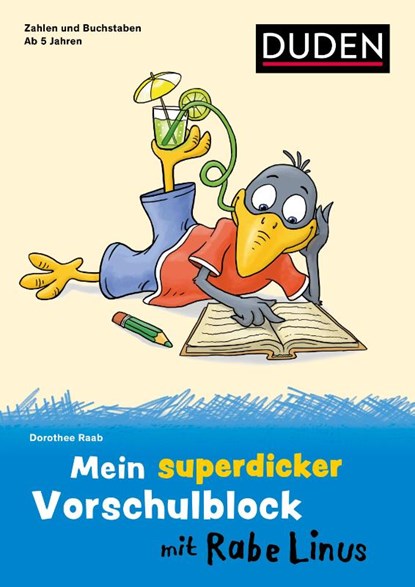 Mein superdicker Vorschulblock mit Rabe Linus, Dorothee Raab - Paperback - 9783411720057